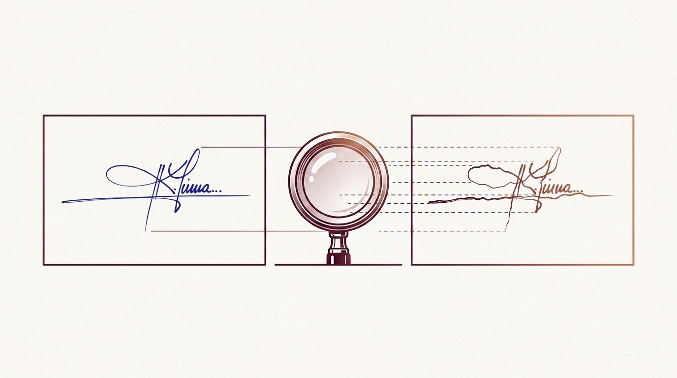 Da assinatura manuscrita ao vestígio digital