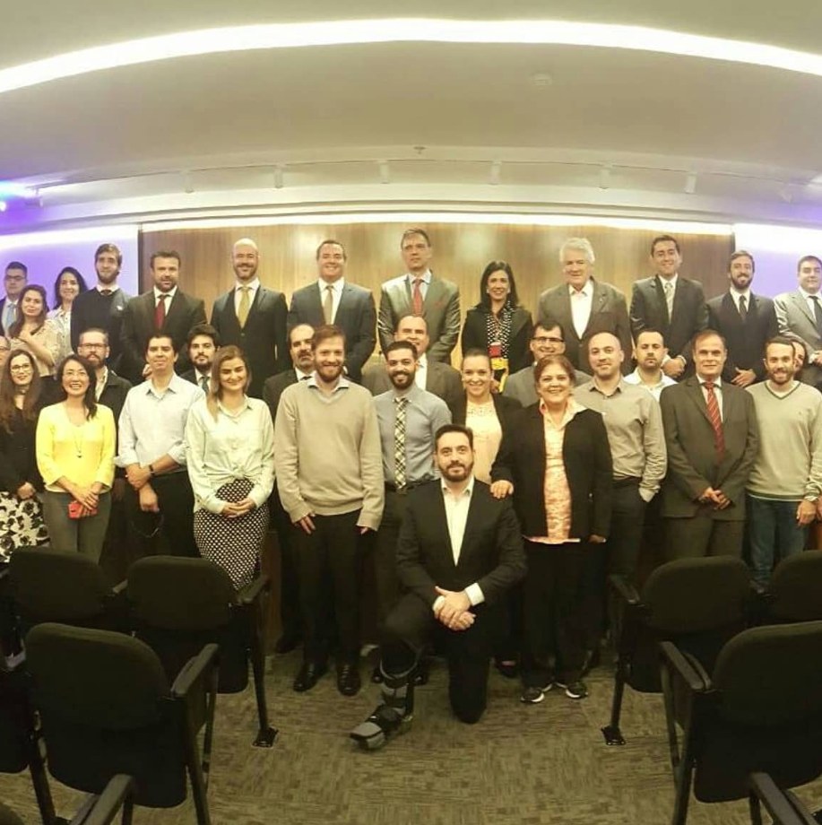 Turma da palestra realizada na EPD, Escola Paulista de Direito